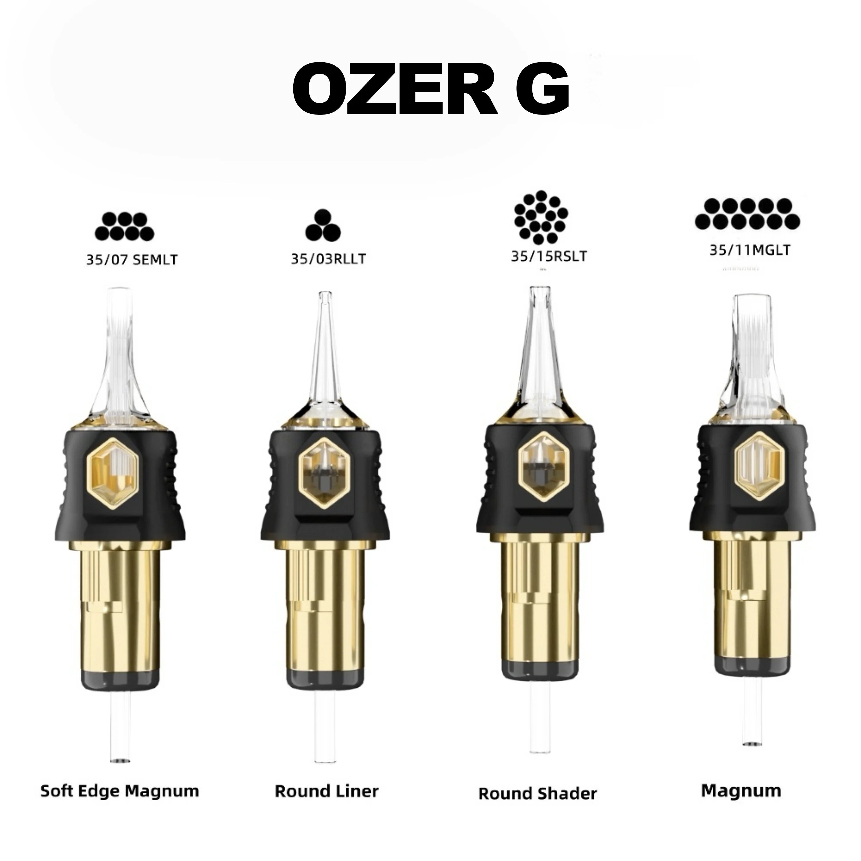 Tattoo Cartridge Needles - Sterilized Precision for PMU Machines Permanent Makeup Machines Tidesmit