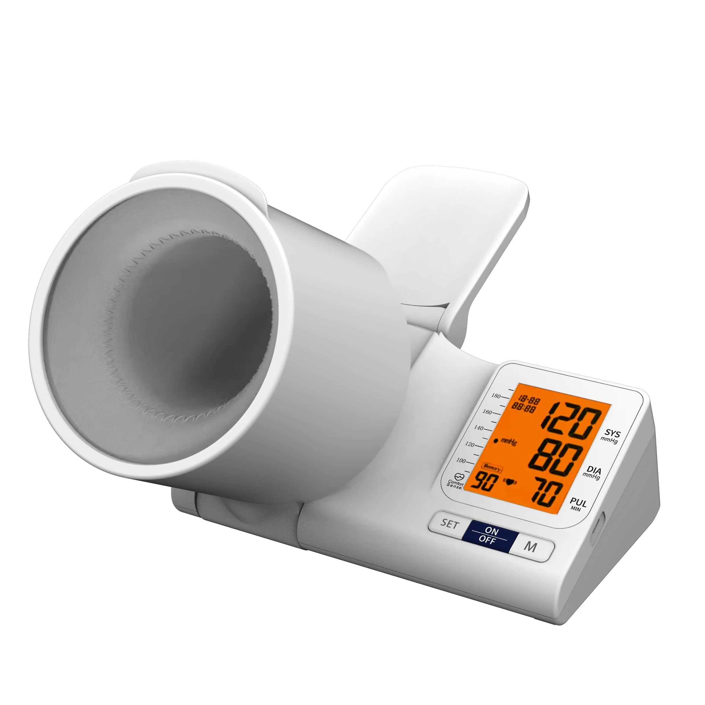 AiQUE Tunnel-Type Blood Pressure Monitor 2User 99*2 Memory Upper Arm Automatic Digital BP Monitor Tonometer Sphygmomanometer