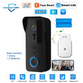 5GHz 2.4GHz Wireless WIFI Doorbell 1080P Video Intercom Door Bell with Camera Tuya Smart PIR Motion Detection Home Security Bell