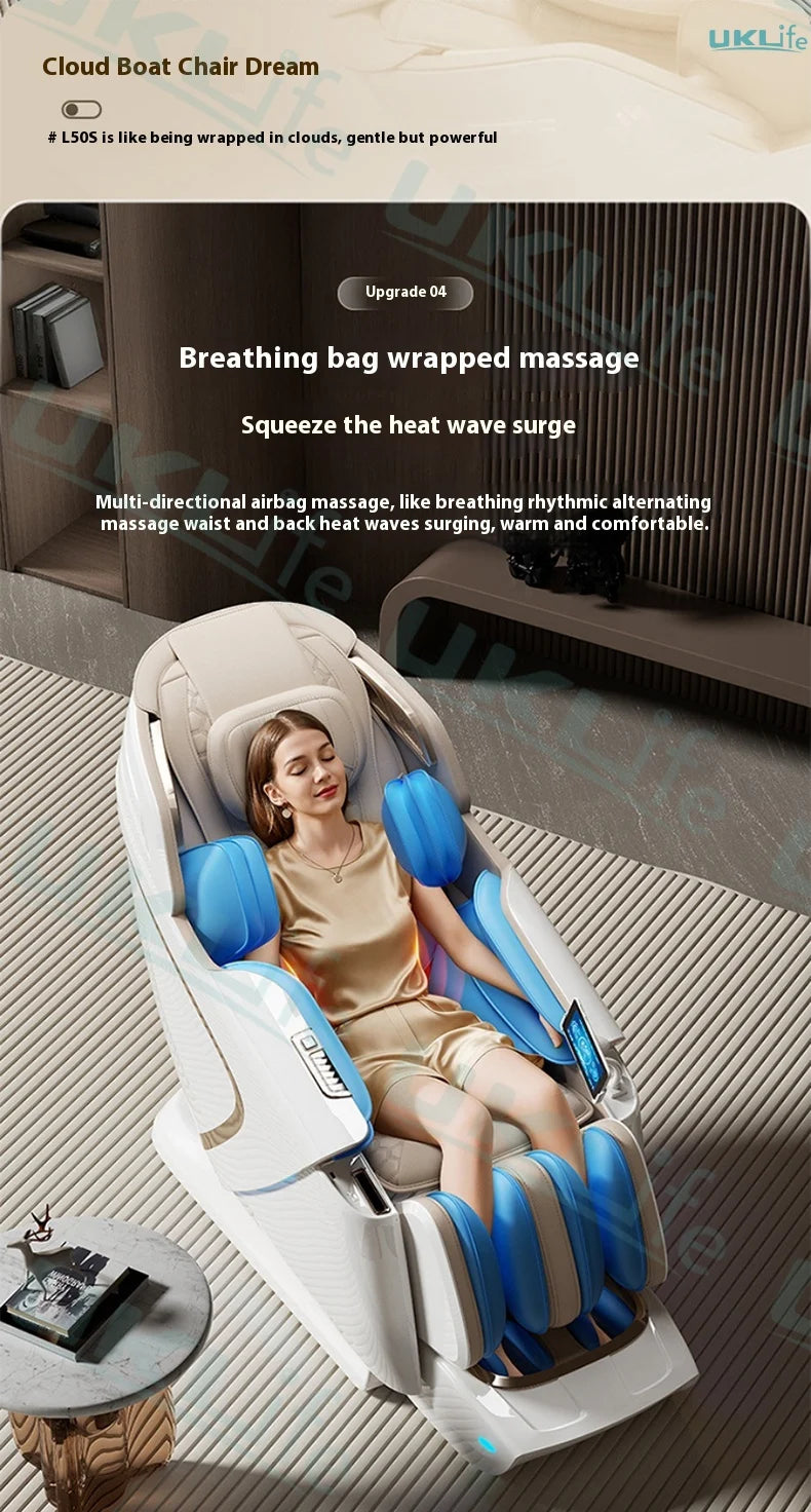 Zero Gravity 4D SL-Track Full Body Massage Chair by Tidesmit Body Shaping Massage Equipment Tidesmit