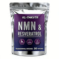 30 Patches NMN Transdermal Patches With Resveratrol for Cellular Health, Healthy Aging & Sustained Energy