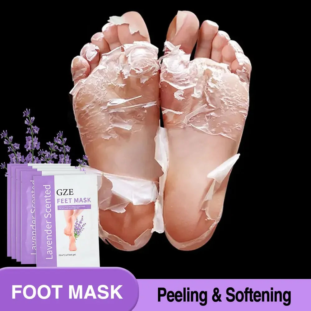 Foot Peel Mask for Cracked Heels and Callus Removal (GZE007) Scrubs Treatments GZE007 Tidesmit