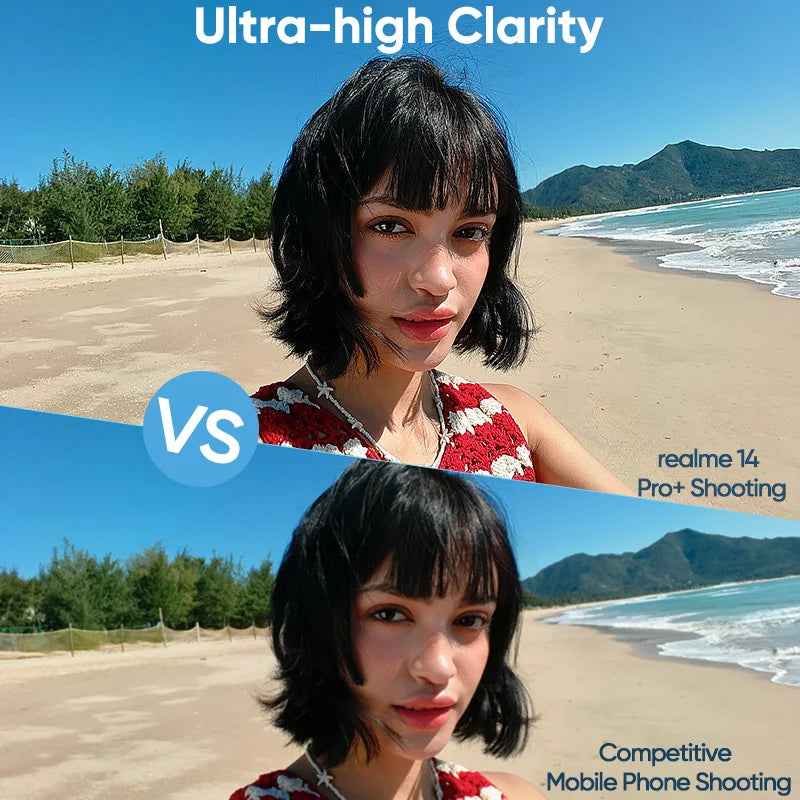 Realme 14 Pro+ 5G Smartphone | 6.83-Inch OLED Display & 80W Charging AE Tidesmit