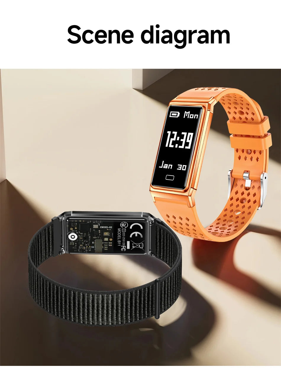 New Call Reminder Smart Watch Men Women Sports Fitness Tracker Smart Bracelet IPX8 Waterproof Heart Rate Sleep Monitor Pedometer