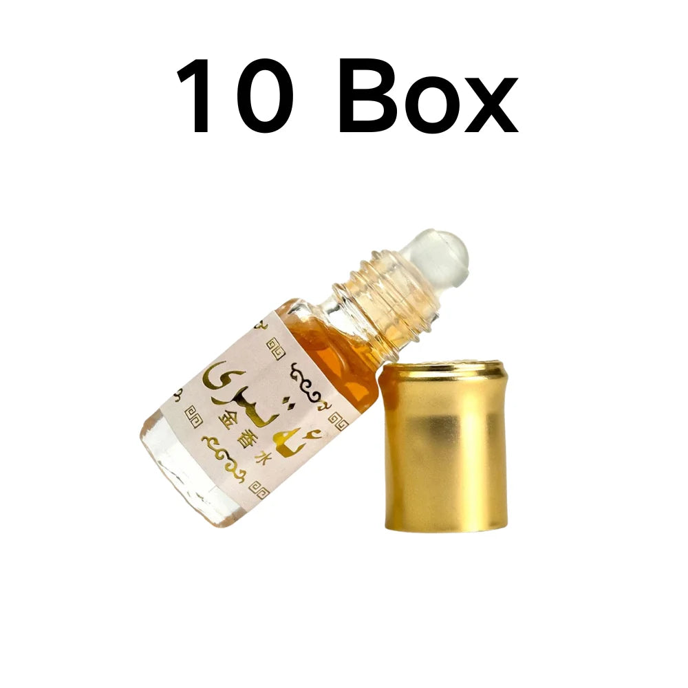 Tidesmit Alcohol-Free Roll-on with long-lasting Oud and Floral scent in a luxury Arabic fragrance gift box.