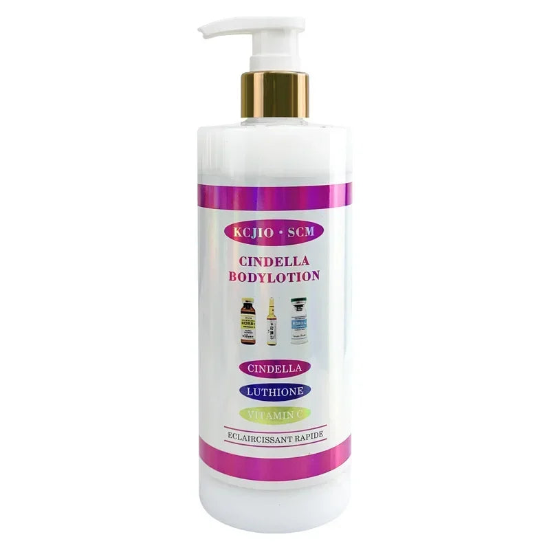 500ml Glutamate Body Cream Vitamin VC Moisturizing Lotion Skin Whitening Nicotinamide Anti Wrinkles Body Lotion