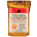 Tidesmit Vitamin B Complex Transdermal Patches for energy, mental clarity, and focus with B1, B6, B12, and Biotin.