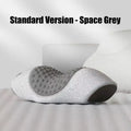 Electric Neck Massager Pillow with Heat Therapy & Deep Tissue Support Massage Cushion JZZ-Space Gray Tidesmit