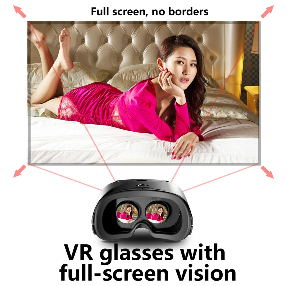 VR Headset for Smartphone - Immersive 3D Smart Glasses by Tidesmit Tidesmit