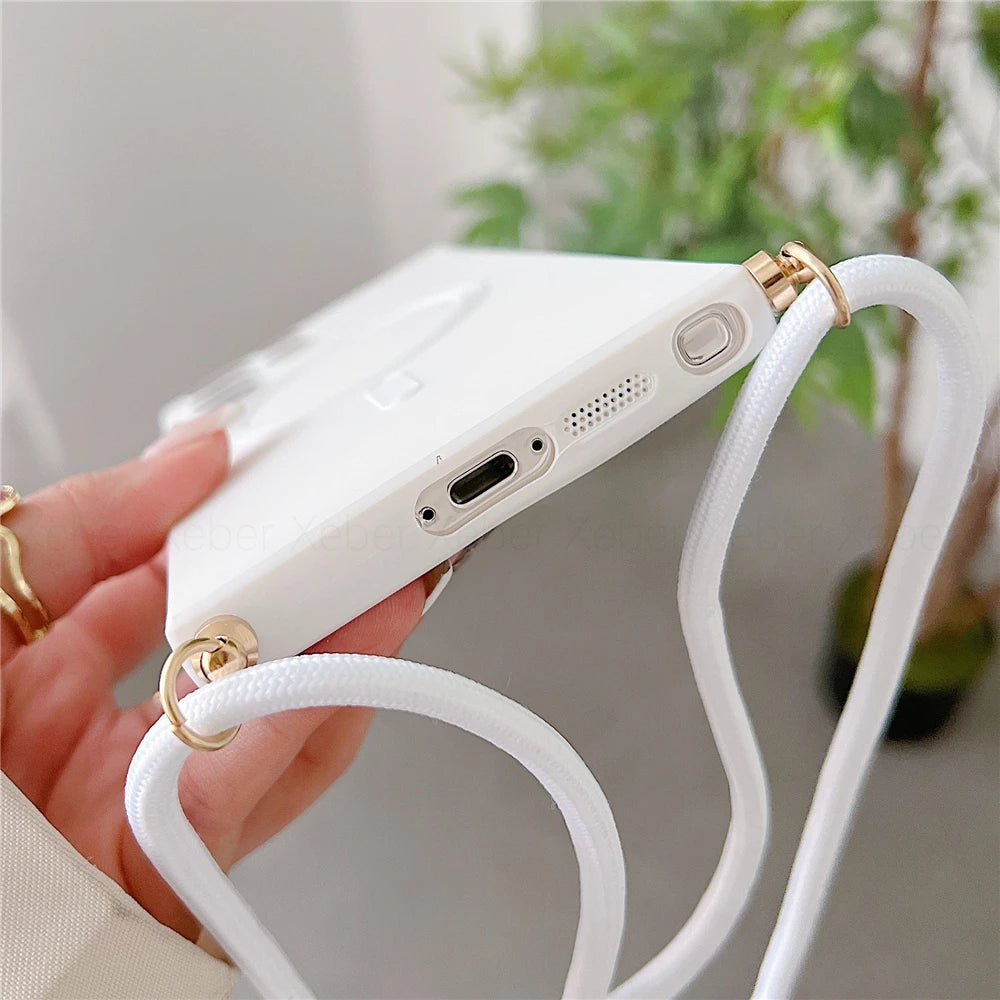Samsung S25 Ultra Magnetic Case with Detachable Crossbody Lanyard Strap Tidesmit