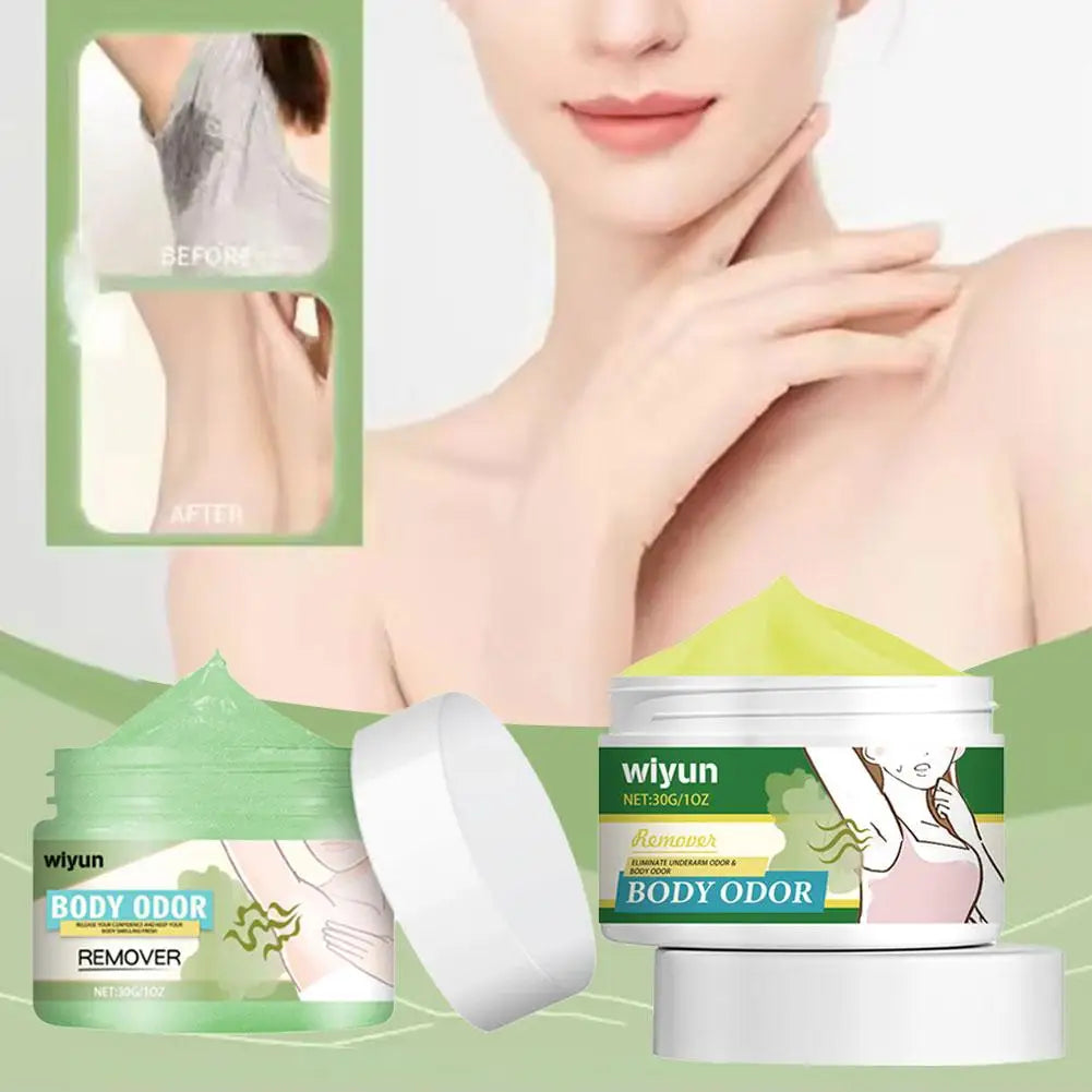 Tidesmit body odor removal cream for armpits and feet, providing long-lasting refreshing antiperspirant protection.