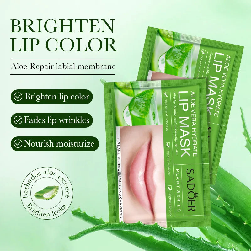 Moisturizing Lip Mask - Nourishing Collagen Gel Patches (10pcs) Lip Care Tidesmit