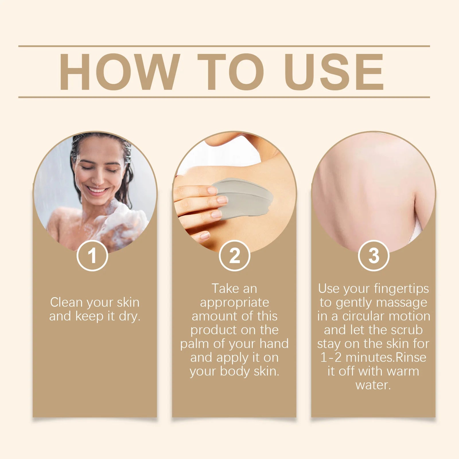 Coconut Body Scrub 50g | Natural Exfoliating Brightening Treatment Scrubs Treatments Tidesmit