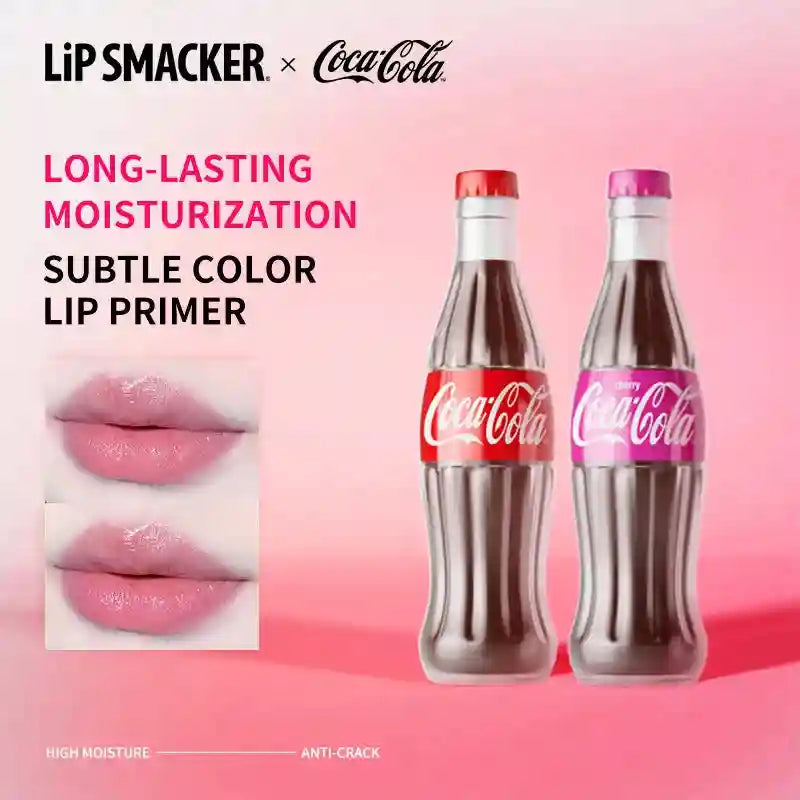Coca-Cola Lip Balm Gift Set - Moisturizing Cherry and Classic Cola Flavors Lip Care Tidesmit