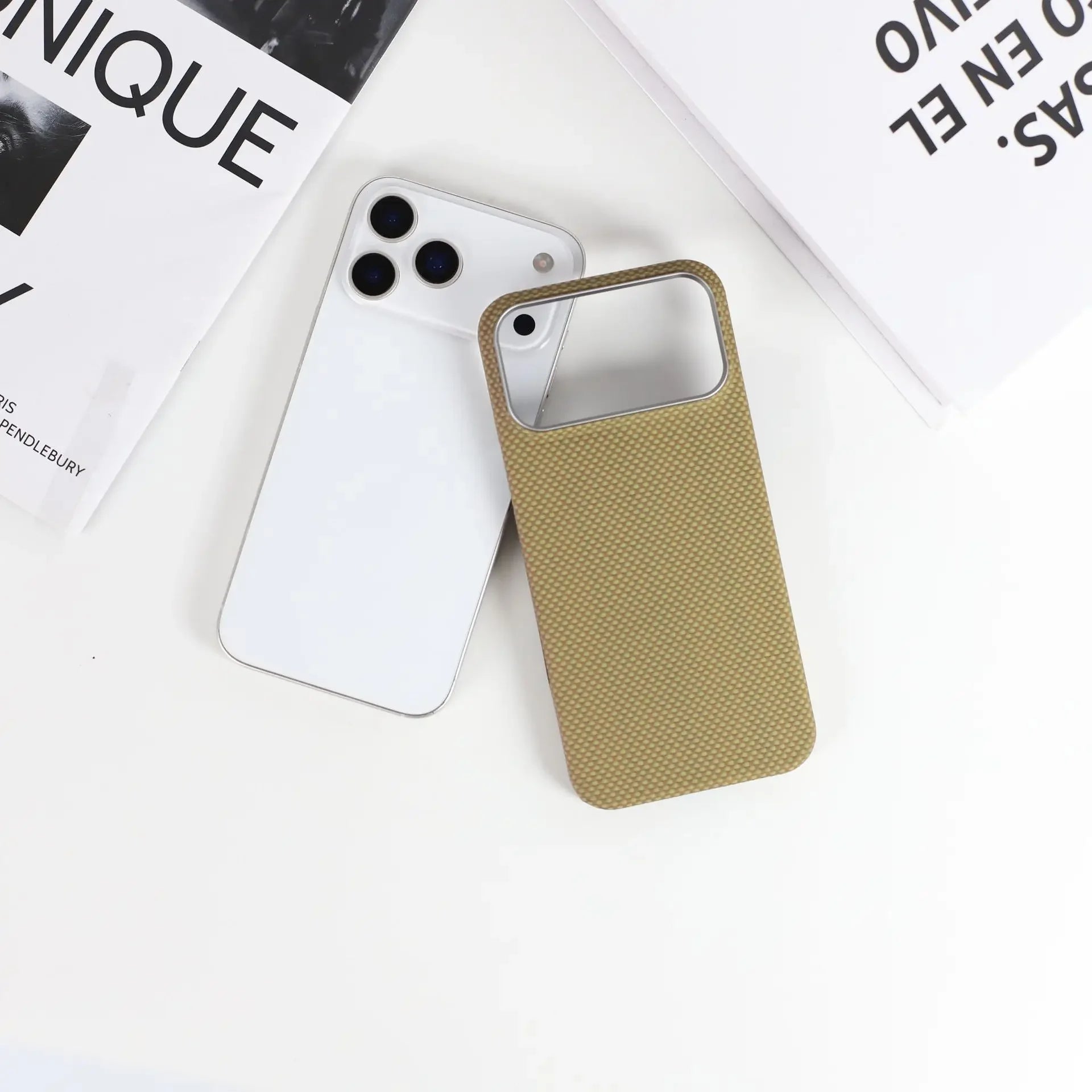 iPhone 17 Pro Max Aramid Fiber Case - Slim Military-Grade Protection Tidesmit