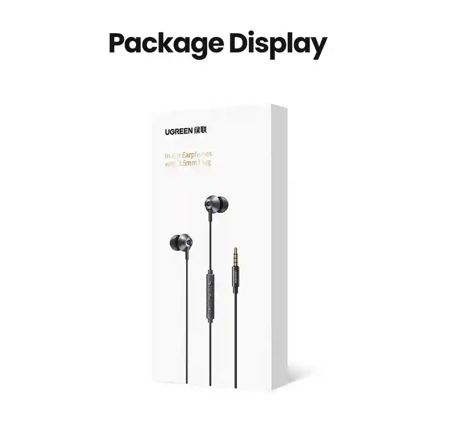 USB C Wired Earbuds with Microphone - HiFi Stereo In-Ear Headphones Tidesmit
