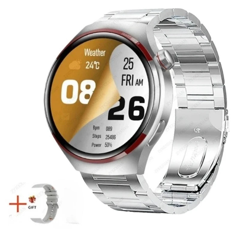For WATCH 4 PRO Smart Watch Men Space Exploration Edition Bluetooth Call GPS NFC Heart Rate Sports SmartWatch 2026 New