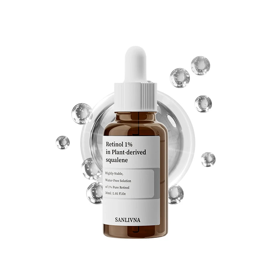 AHA 30%+BHA 2% Exfoliating Face Salicylic Acid Serum 10% Niacinamide + 1% Zinc, 10% Hexapeptide Serum Moisturizing Face Skincare
