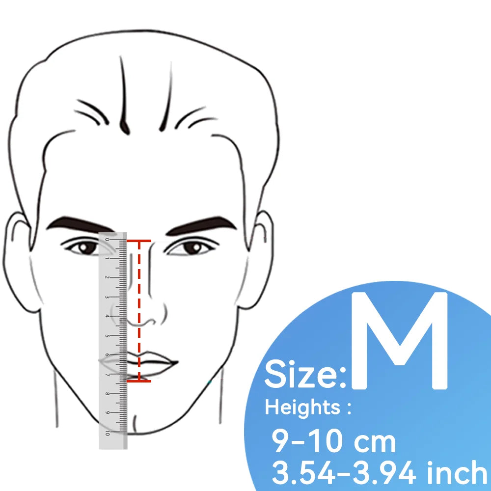 BMC FM4 CPAP Mask Full Face Mask With Headgear For APAP Bipap Machine Nasal Face Mask Compatible With Resmed CPAP