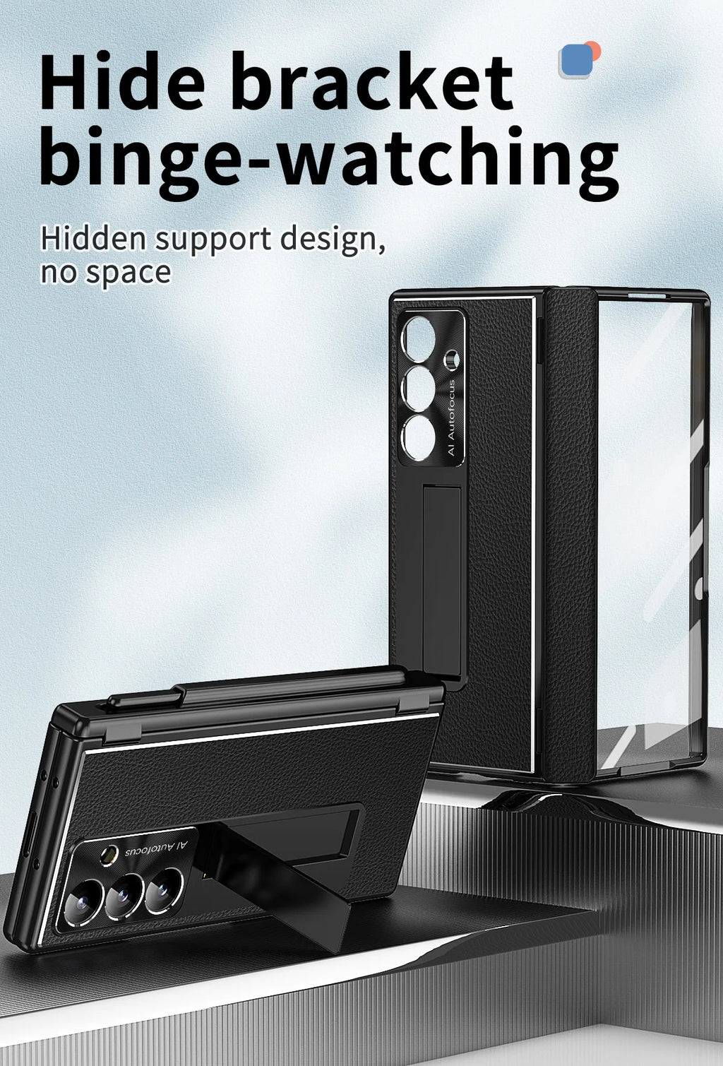 Samsung Galaxy Z Fold 7 Case with S Pen Slot & Hinge Protection Tidesmit