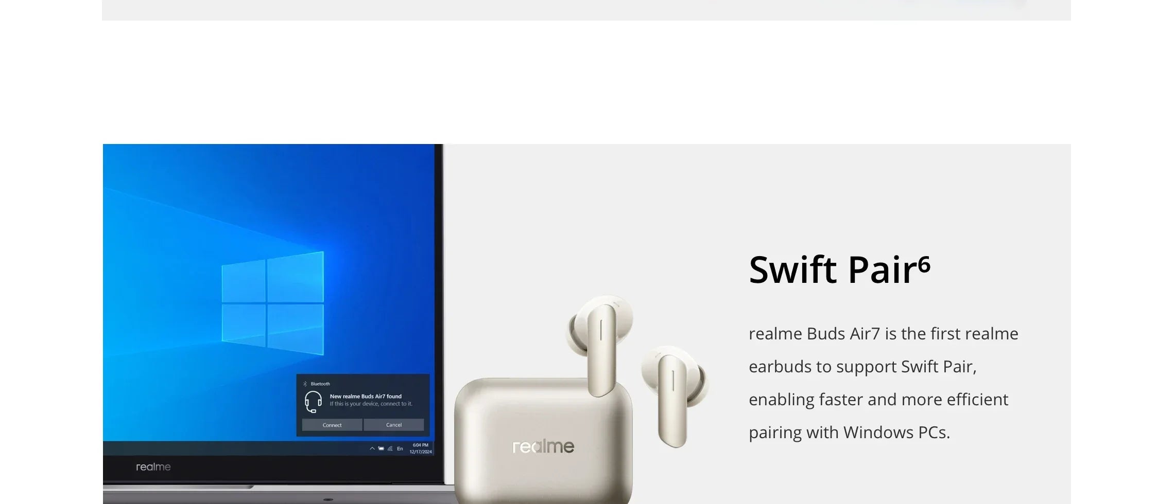 Realme Buds Air 7 Wireless Earphones 52H Battery Life - Tidesmit Tidesmit