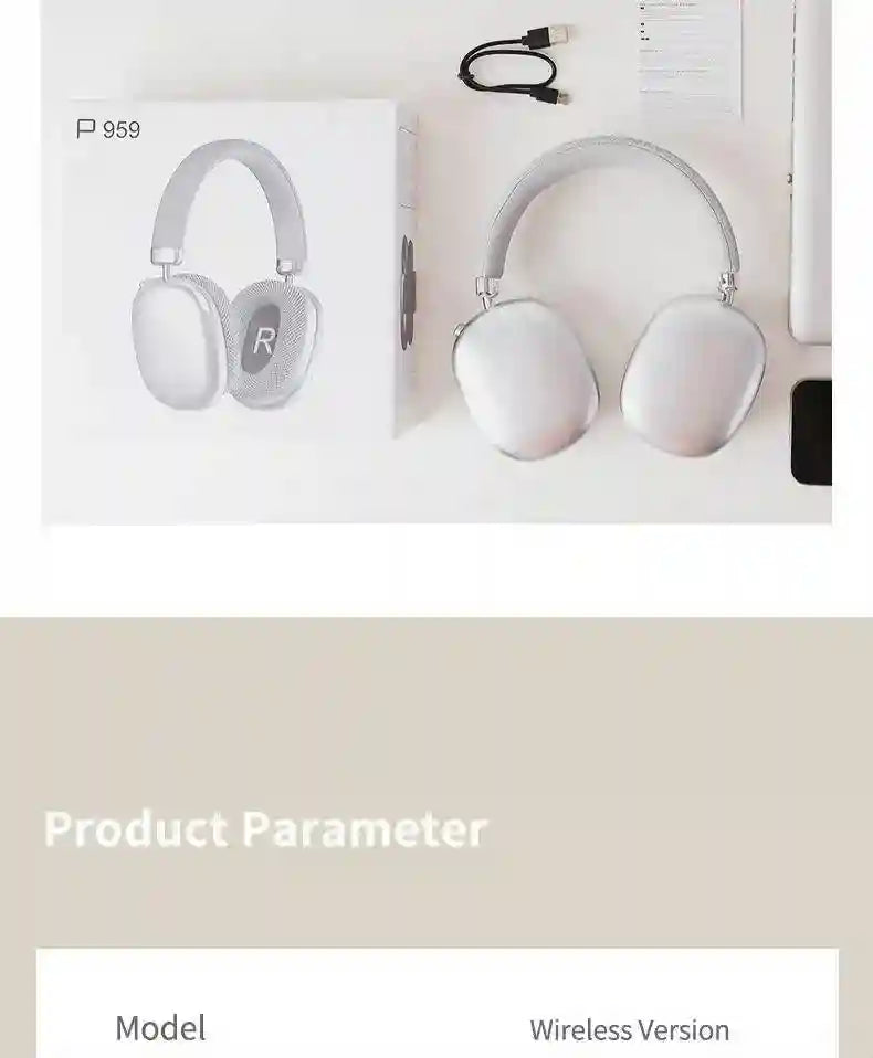 Tidesmit Wireless Over-Ear Headphones with Active Noise Cancellation Tidesmit