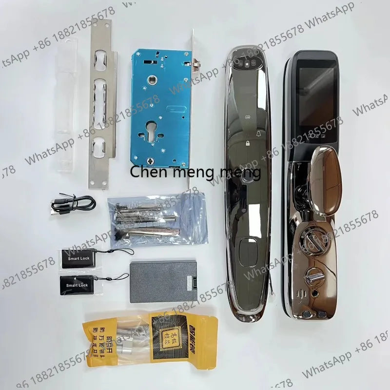 Tuya WiFi Camera Smart Lock 3D Face Recognition Digital Fingerprint Electronic Tuya Smart Door Lock APP/Key/Card