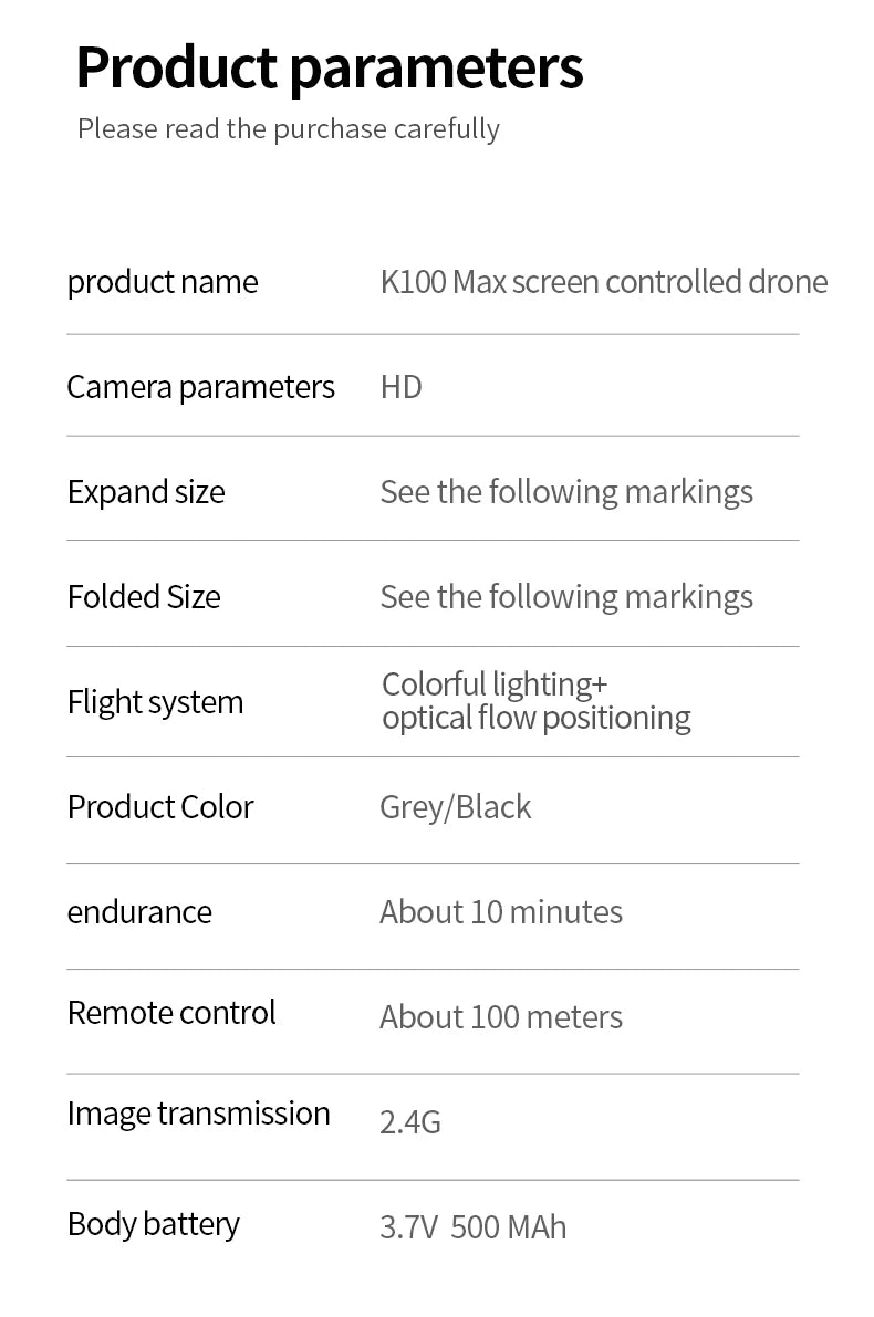 Mini Foldable Camera Drone with 4K Video - Compact Beginner Quadcopter Tidesmit