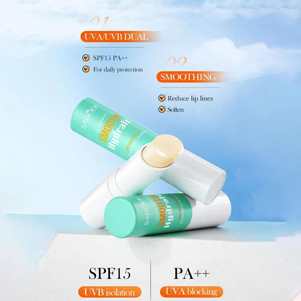 Hyaluronic Acid Lip Balm SPF 15 - Moisturizing Lip Care by Tidesmit Lip Care Tidesmit