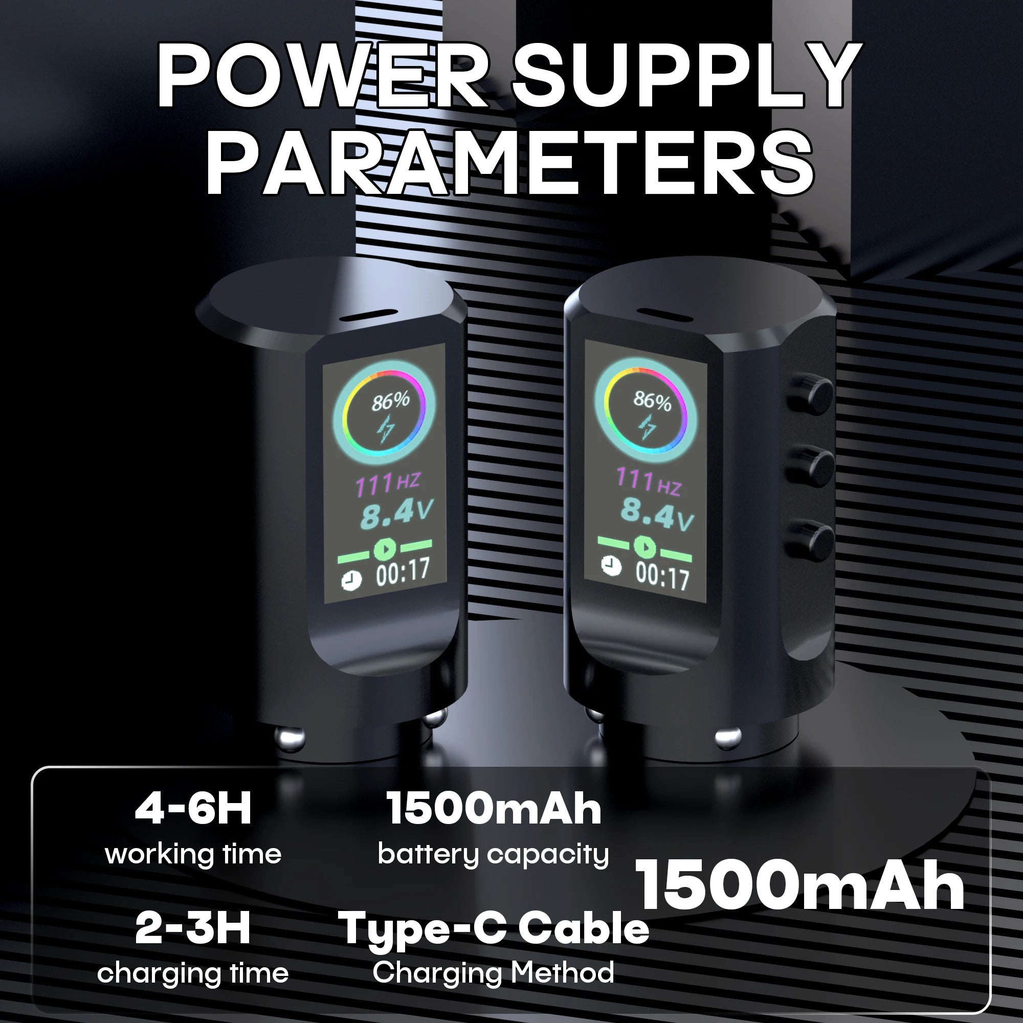 PMU Machine Kit - Professional Rotary Pen Set for Microblading LTK08 Permanent Makeup Machines Tidesmit