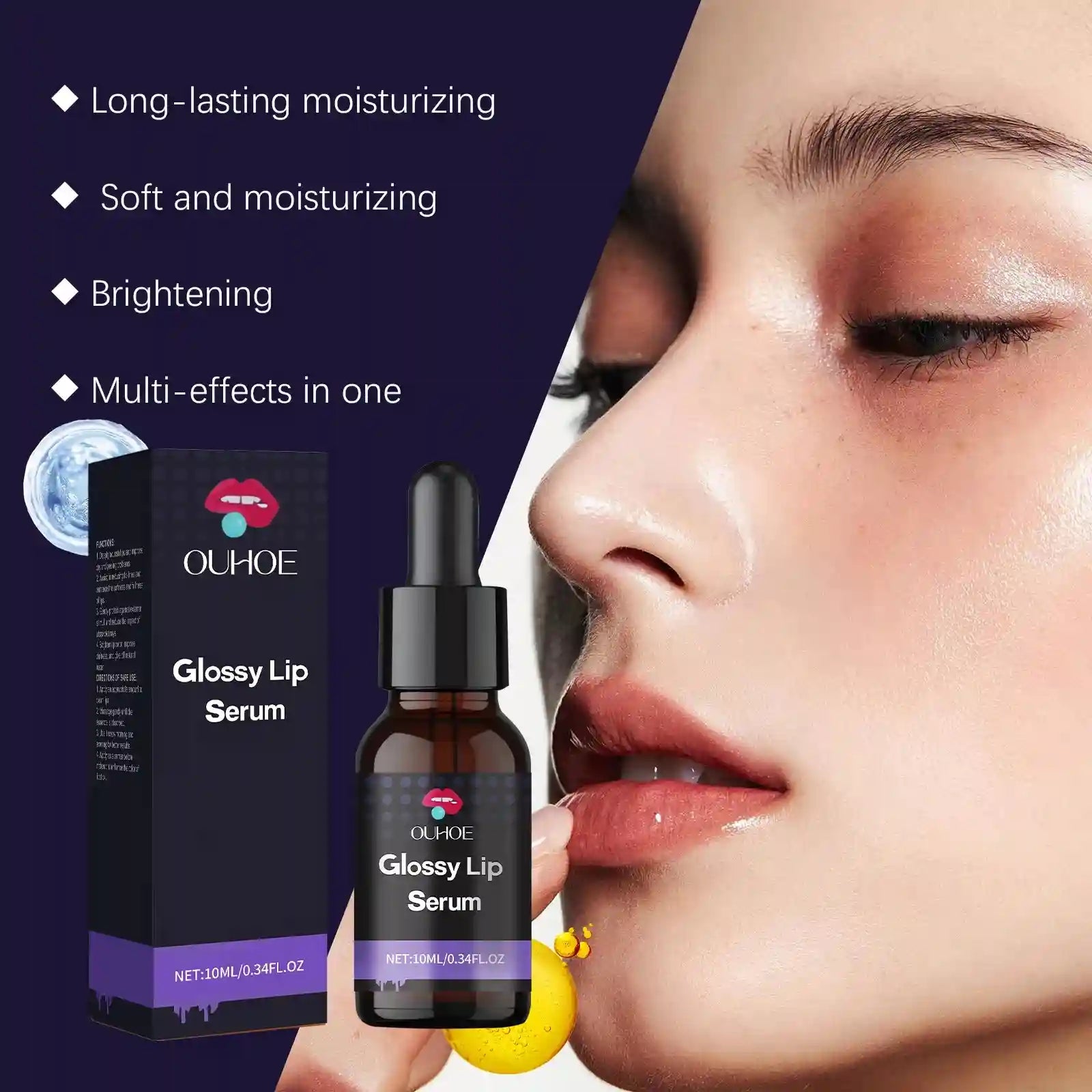 Lip Moisturizing Essence: Hydrating Treatment for Smoother Lips Lip Care Tidesmit