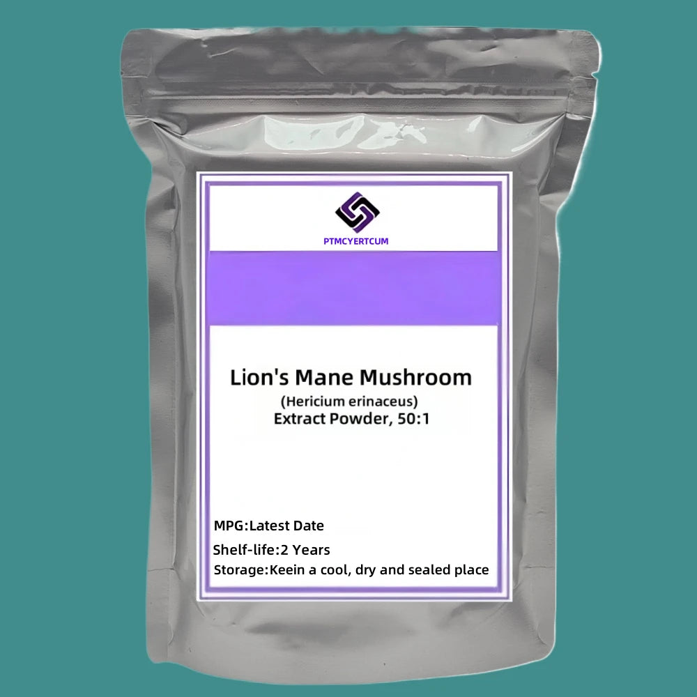 Customized Lions Mane Mushroom Extract Transdermal Patches 50:1 Proportion Packaging Bulk Hericium Erinaceus Out Packing Aluminu