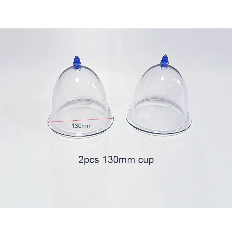 Breast Enhancement Vacuum Pump – Professional Lifting Suction Cup System Fascia Gun 130mm cup Tidesmit