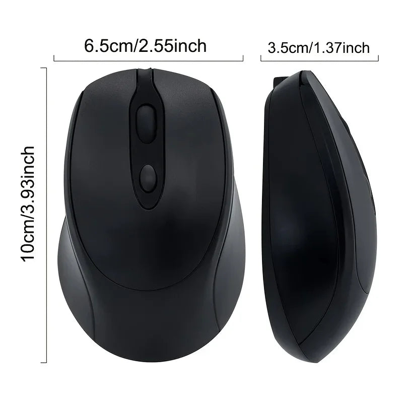Rechargeable Wireless Computer Mouse 2.4G Bluetooth-Compatible Wireless Mouse USB Silent Gamer Mice For PC Laptop Macbook Tablet