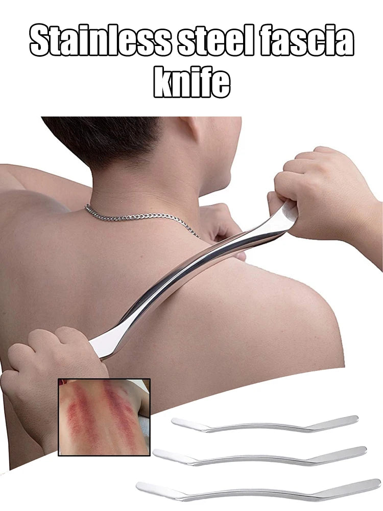 Stainless Steel Gua Sha Tool for Deep Tissue Muscle Recovery | Tidesmit Fascia Gun Tidesmit