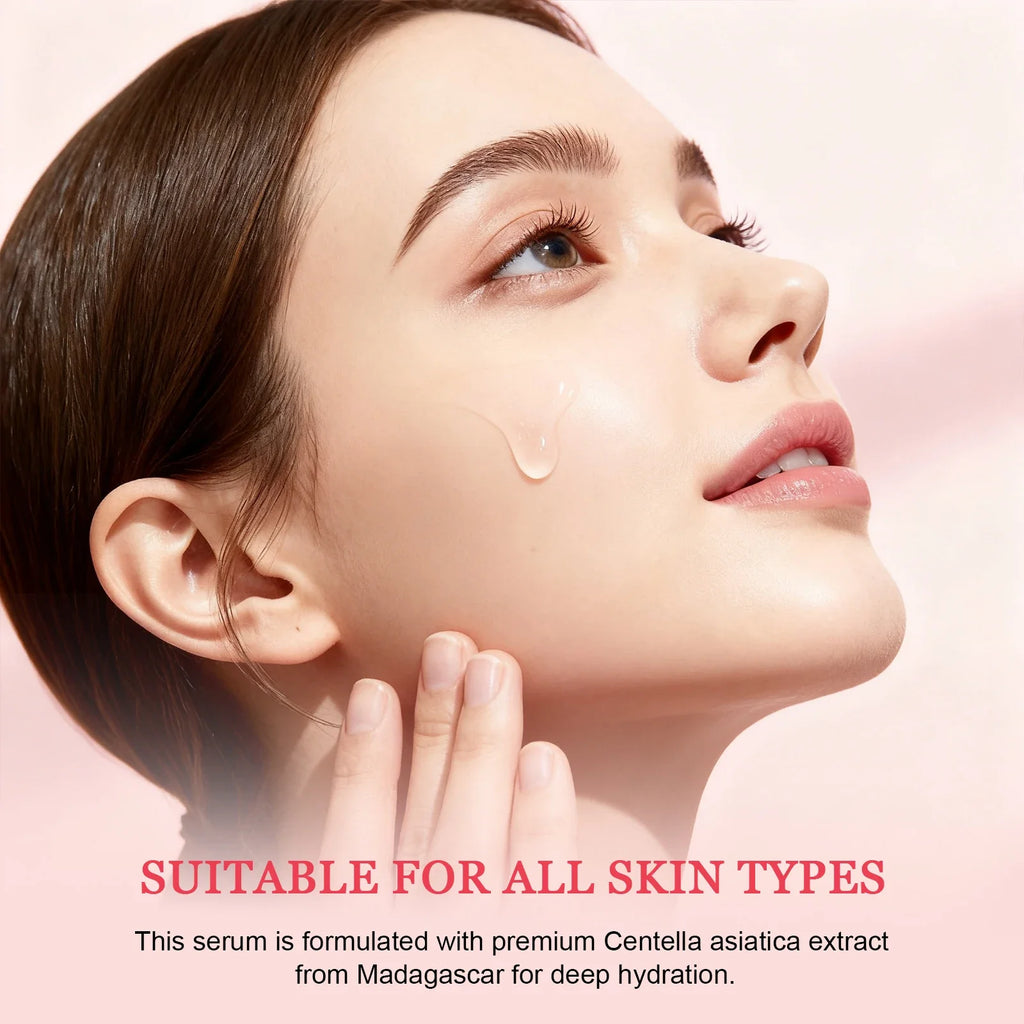 Brightening Centella Niacinamide Serum 55ml - Hydrating Ampoule Soothes Uneven Skin Tone & Boosts Radiance for a Clear Glow.