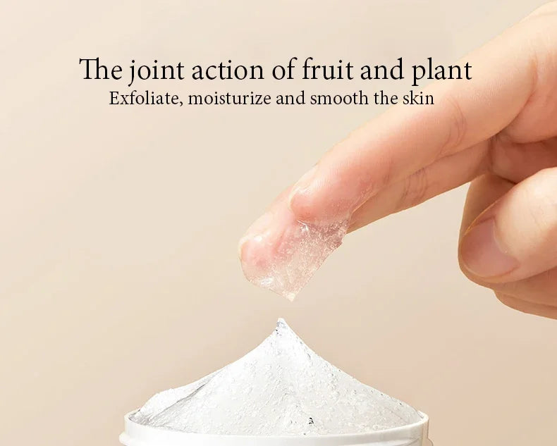 White Rice Face Exfoliating Gel | Gentle Hydrating Pore Refiner Scrubs Treatments Tidesmit
