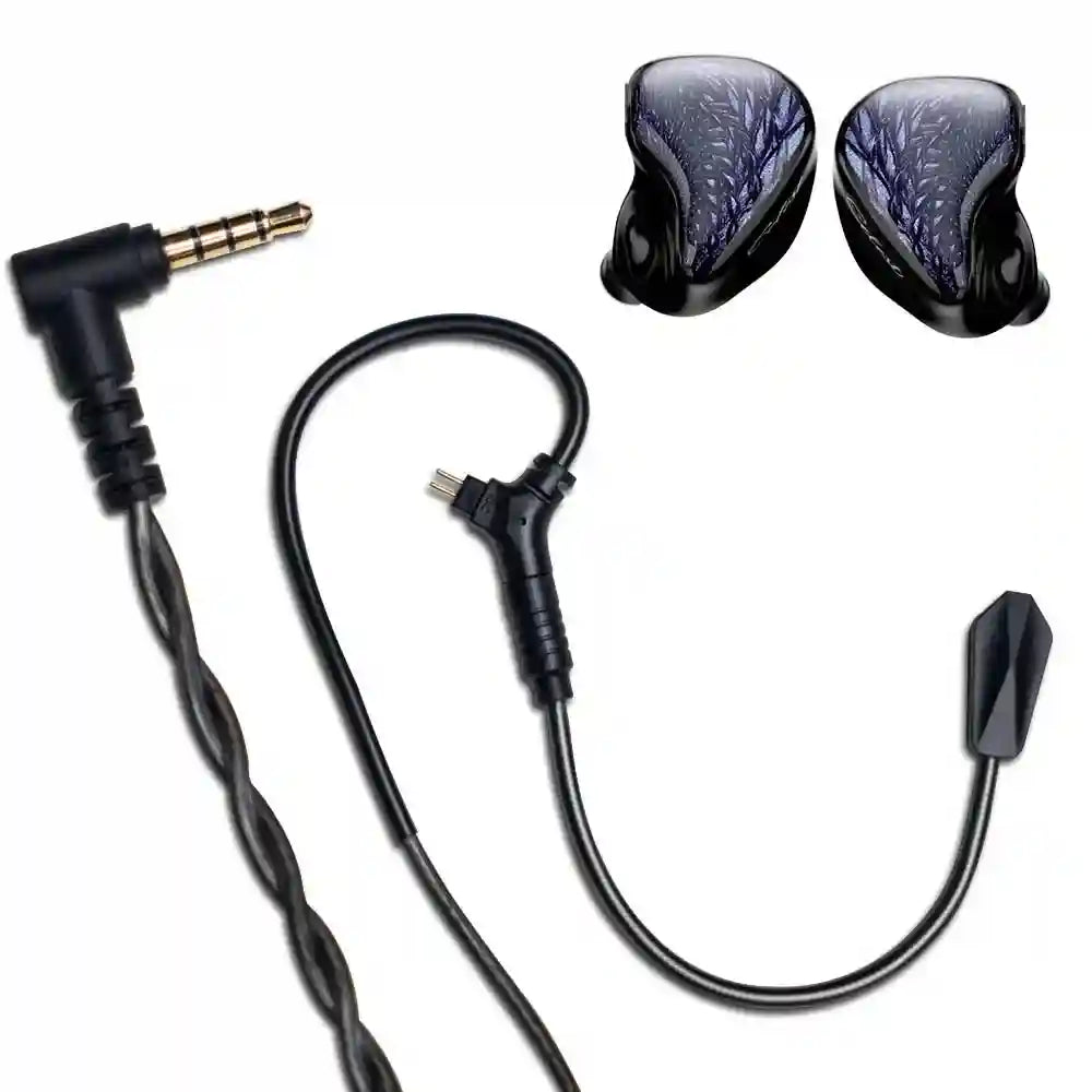 Kinera Celest Wyvern In-Ear Monitors with 10mm LCP Dynamic Driver Wyvern Black Pro Tidesmit