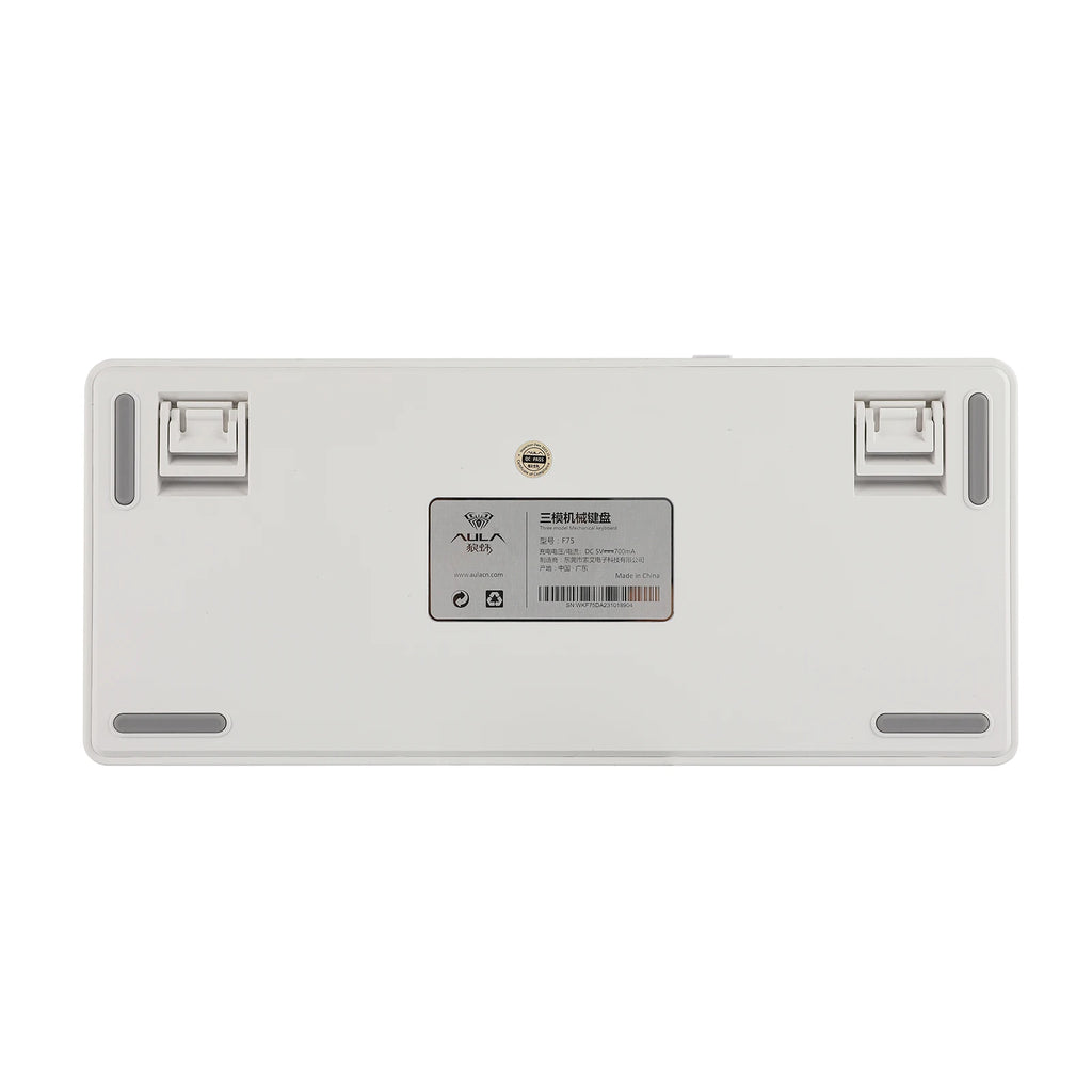 EPOMAKER x AULA F75 75% ANSI Hot-Swap Gasket Bluetooth 5.0/2.4G Wireless/Wired Mechanical Keyboard PBT Keycaps for Mac/Win