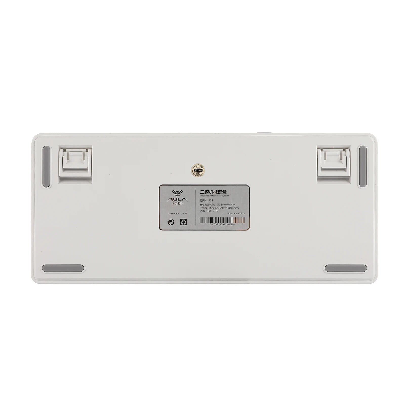 EPOMAKER x AULA F75 75% ANSI Hot-Swap Gasket Bluetooth 5.0/2.4G Wireless/Wired Mechanical Keyboard PBT Keycaps for Mac/Win