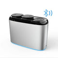 Rechargeable Aroma Diffuser Bluetooth Waterless Essential Oil Diffuser Home Freshener Device Double Head Aromatherapy Diffuser