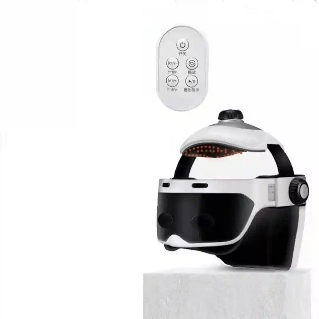 Tidesmit Electric Eye Massager with Heat and Scalp Vibration Therapy Eye Massage Instrument WHITE Tidesmit
