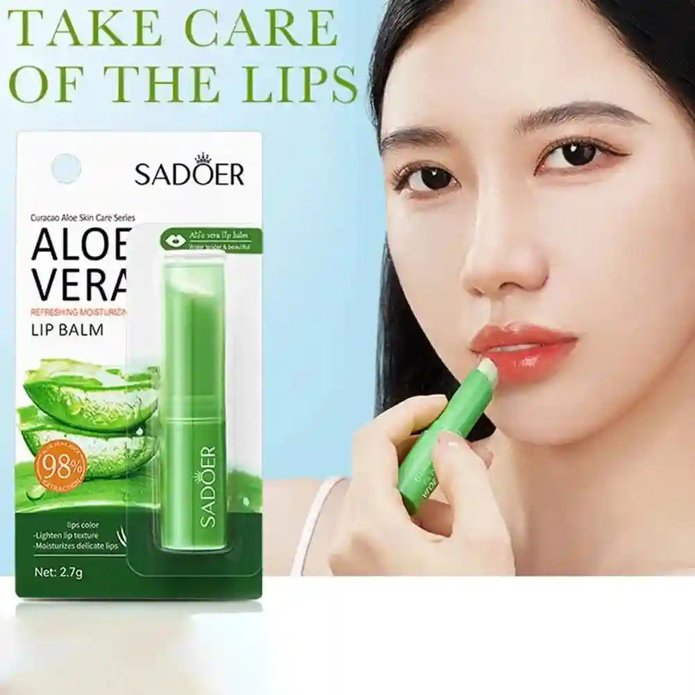 Aloe Vera Lip Balm 5-Pack: Nourishing Moisturizing Lip Treatment Lip Care Tidesmit