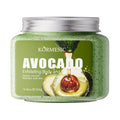 Avocado Facial Scrub & Moisturizing Cream - Natural Exfoliation Care Scrubs Treatments avocado Tidesmit