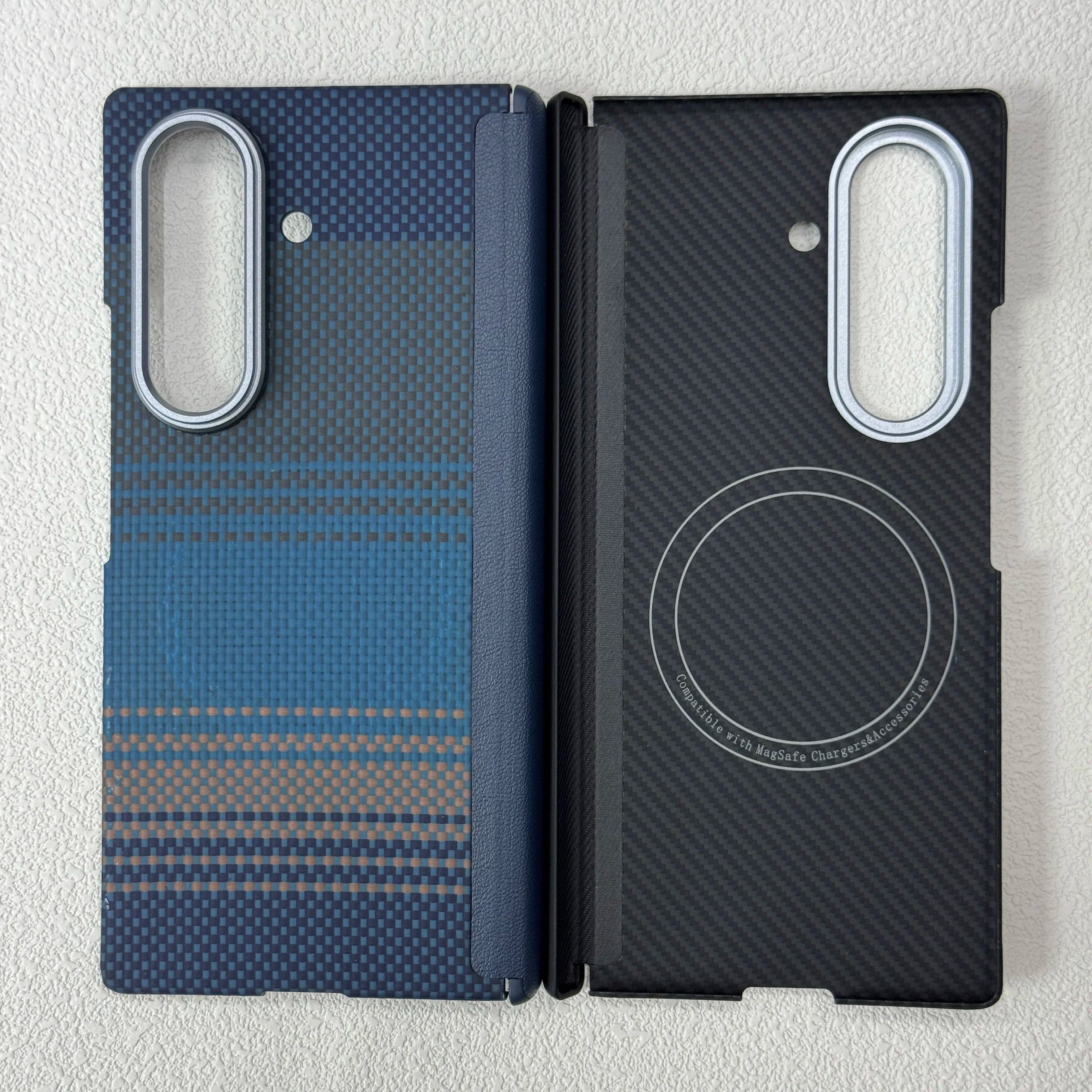 Samsung Galaxy Z Fold 7 Case: Slim Aramid Fiber Magnetic Cover Tidesmit