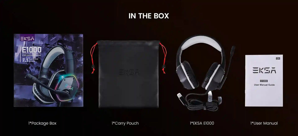 Wireless Gaming Headset with Mic - 7.1 Surround Sound for PC and PS5 Tidesmit