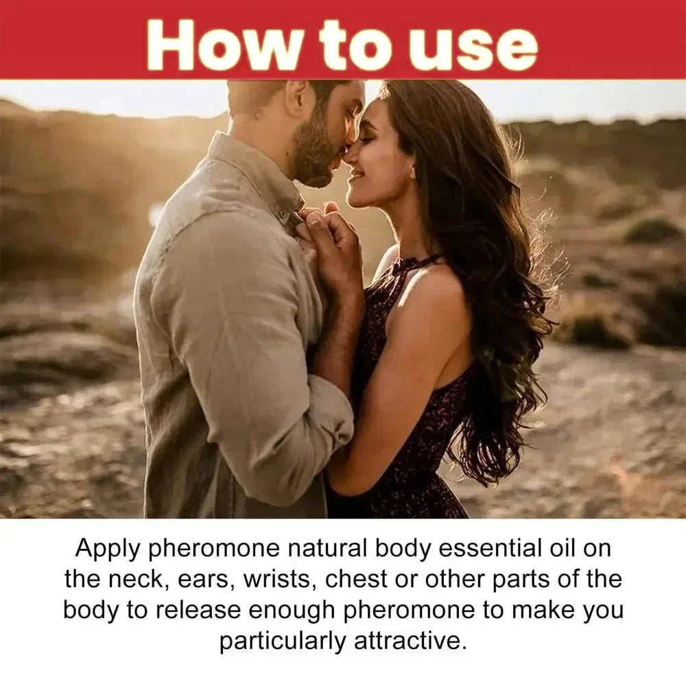 Strong Pheromone Perfume for men and women: long-lasting sexy cologne oil for dating and confidence-boosting fragrance.
