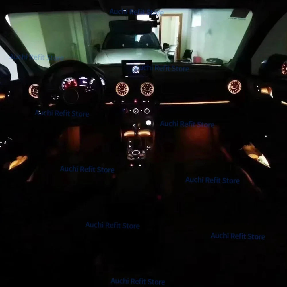 Ambient LED Interior Kit for Audi A3 S3 RS3 - 30-Color Custom Lighting Tidesmit