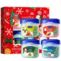 Moisturizing Coconut Lip Balm Set - 4pcs Nourishing Lip Treatment Lip Care 4pcs Lip Balm Tidesmit