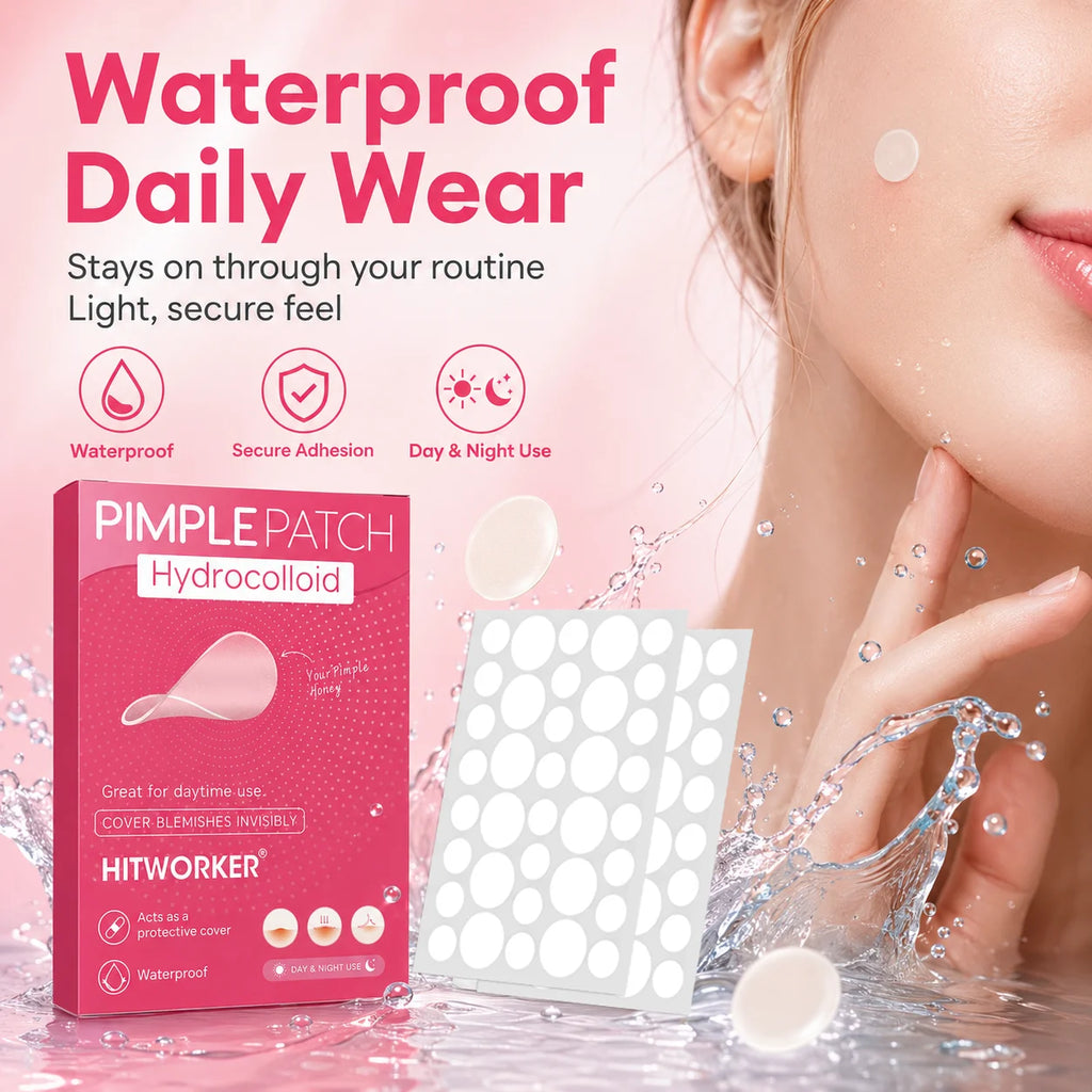 540/360pcs/box invisible acne patch set - deep cleaning high-quality water-based acne stickers, gentle and skin friendly